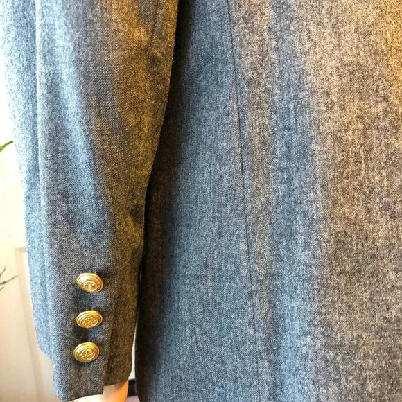 Vintage 100% Pure Wool Talbots Women Blazer Size 8P - Picture 6 of 11